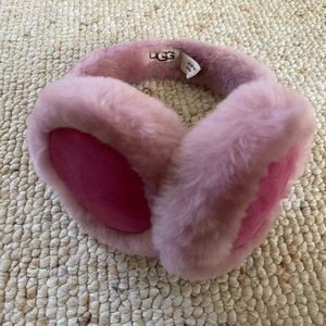 UGG pink earmuffs